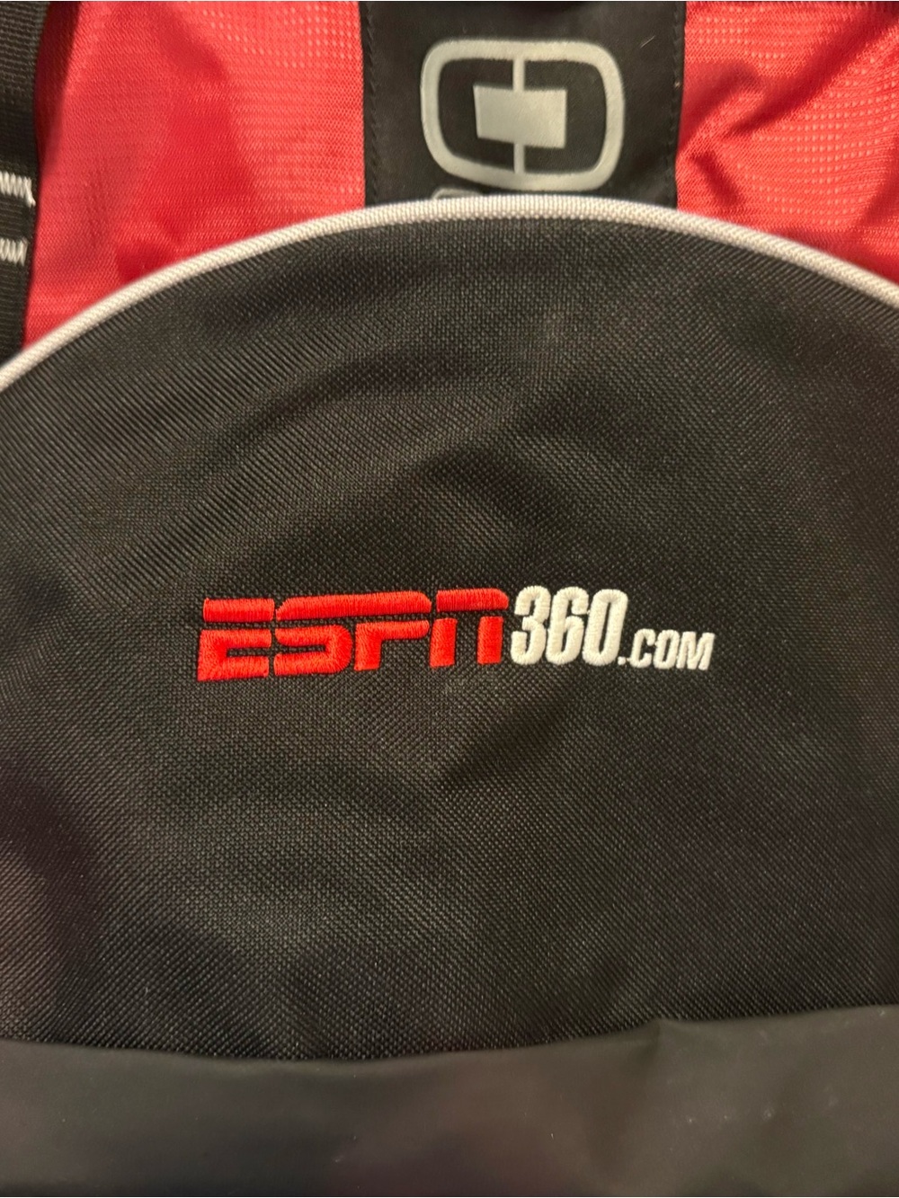 OGIO Red and Black Duffel Bag with Logo - Picture 15 of 15